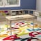 Flash Furniture 23.5 in W, 47 in L, 23 in H, Beechwood, Birch Plywood, Steel, Beech MK-ME088025-GG - alternate 7